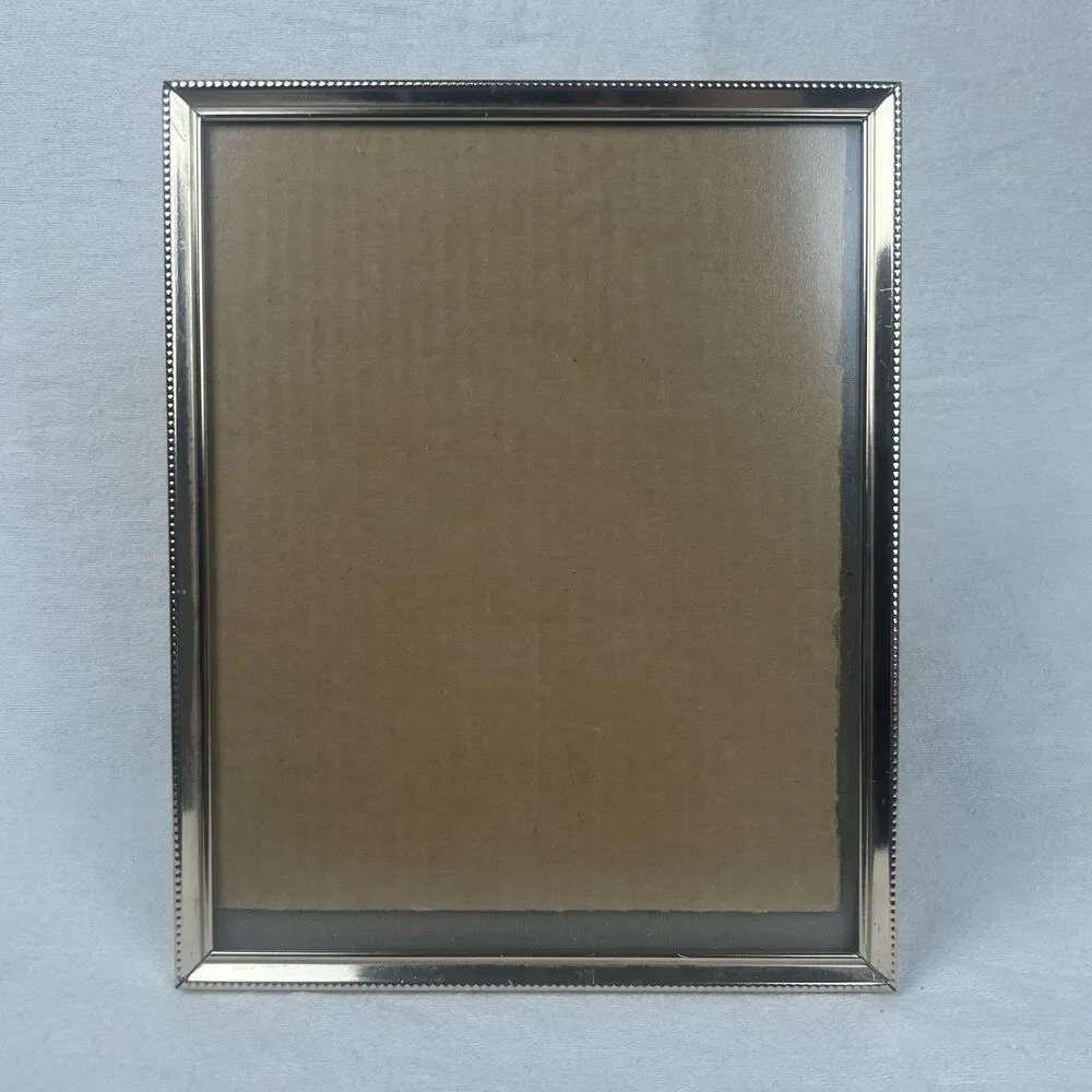 Vintage Intercraft Brass Scroll Embossed Non Glare 8